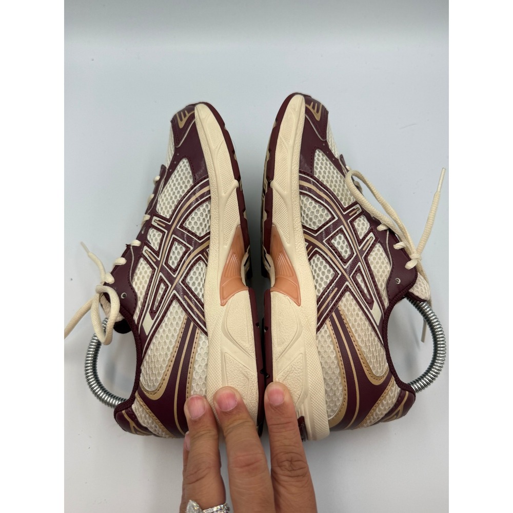 Asics Gel-1130 Kids Sneakers Cream Deep Mars Maroon Running Shoes US 6/ US 7.5 W - Picture 5 of 7